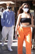 MADISON BEER at Il Pastaio in Beverly Hills 04/05/2021