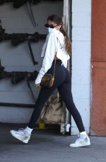 MADISON BEER Out Shopping at Erewhon in Los Angeles 04/20/2021