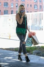 MALIN AKERMAN Arrives at a Party on Easter Sunday in Los Feliz 04/04/2021