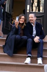 MARISKA HARGITAY on the Set of Law & Order: Special Victims Unit in New York 04/12/2021