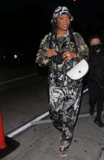 MARLO HAMPTON at Catch LA in West Hollywood 04/22/2021