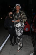 MARLO HAMPTON at Catch LA in West Hollywood 04/22/2021