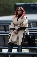 MARY J BLIGE on the Set of Power: Book 2: Ghost in Queens 04/23/2021