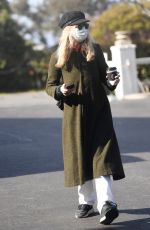 MEG RYAN Out for Morning Coffee in Santa Barbara 04/08/2021