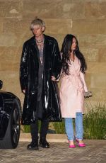 MEGAN FOX and Machine Gun Kelly at Soho House in Malibu 04/07/2021
