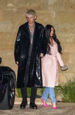 MEGAN FOX and Machine Gun Kelly at Soho House in Malibu 04/07/2021
