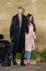 MEGAN FOX and Machine Gun Kelly at Soho House in Malibu 04/07/2021