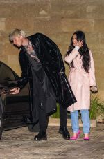 MEGAN FOX and Machine Gun Kelly at Soho House in Malibu 04/07/2021