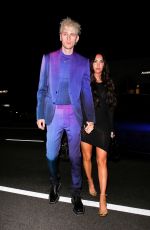 MEGAN FOX and Machine Gun Kelly at The Nice Guy in West Hollywood 04/08/2021