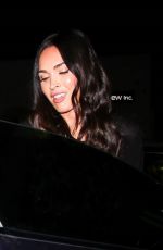 MEGAN FOX and Machine Gun Kelly at The Nice Guy in West Hollywood 04/08/2021
