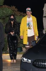 MEGAN FOX and Machine Gun Kelly Out for Dinner at Nobu in Malibu 04/22/2021