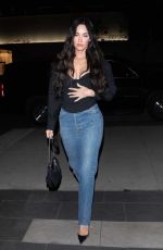 MEGAN FOX Out for Dinner in West Hollywood 04/17/2021
