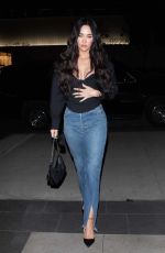 MEGAN FOX Out for Dinner in West Hollywood 04/17/2021