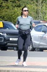 MELANIE CHISHOLM Out Jogging in London 04/18/2021
