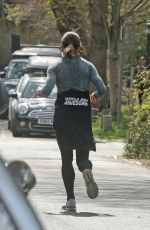 MELANIE CHISHOLM Out Jogging in London 04/18/2021