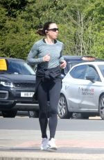 MELANIE CHISHOLM Out Jogging in London 04/18/2021