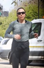 MELANIE CHISHOLM Out Jogging in London 04/18/2021