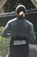 MELANIE CHISHOLM Out Jogging in London 04/18/2021
