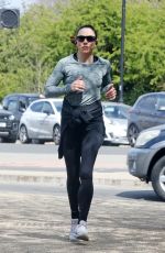 MELANIE CHISHOLM Out Jogging in London 04/18/2021