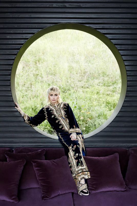 MILEY CYRUS in Architectural Digest, May 2021