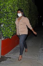 MINDY KALING at Giorgio Baldi in Santa Monica 04/02/2021