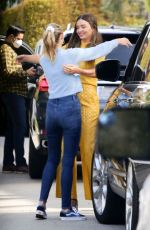 MIRANDA KERR Surprises KATE HUDSON and SARA FOSTER in Los Angeles 04/14/2021