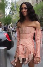 MJ RODRIGUEZ Arrives at FX Event in New York 04/29/2021