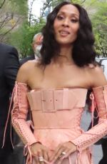 MJ RODRIGUEZ Arrives at FX Event in New York 04/29/2021