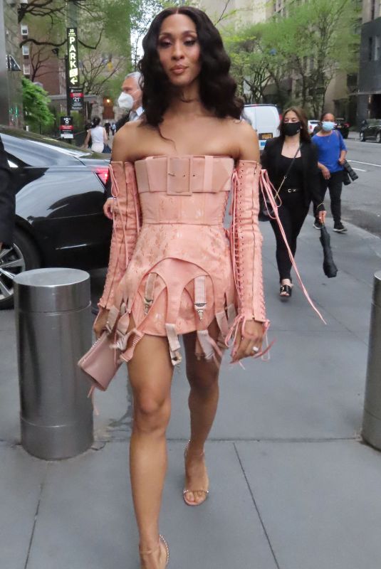 MJ RODRIGUEZ Arrives at FX Event in New York 04/29/2021
