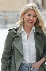 MOLLIE KING Arrives at BBC Radio in London 04/09/2021