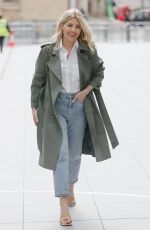 MOLLIE KING Arrives at BBC Radio in London 04/09/2021