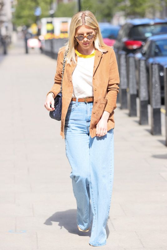 MOLLIE KING Leaves BBC Radio in London 04/25/2021