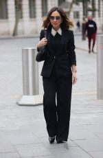 MYLEENE KLASS Arrives at Global Radio in London 04/08/2021