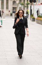 MYLEENE KLASS Arrives at Global Radio in London 04/08/2021