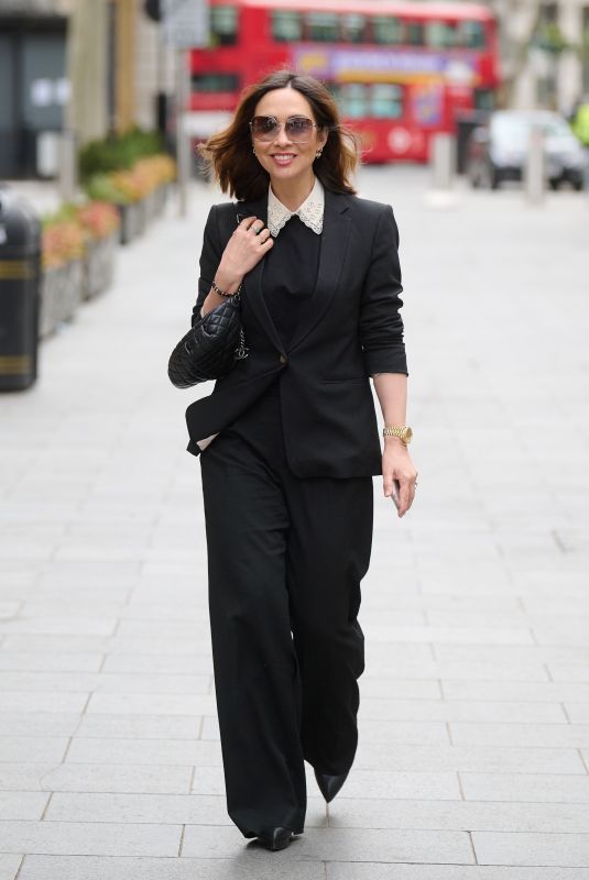 MYLEENE KLASS Arrives at Global Radio in London 04/08/2021