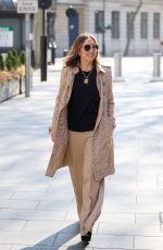 MYLEENE KLASS Arrives at Global Studios in London 04/14/2021