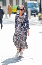 MYLEENE KLASS Arrives at Global Studios in London 04/29/2021