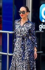 MYLEENE KLASS Arrives at Global Studios in London 04/29/2021