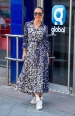 MYLEENE KLASS Arrives at Global Studios in London 04/29/2021