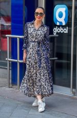MYLEENE KLASS Arrives at Global Studios in London 04/29/2021