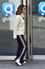 MYLEENE KLASS Arrives at Heart Radio in London 04/07/2021