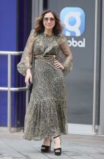 MYLEENE KLASS Arrives at Smooth Radio in London 04/03/2021