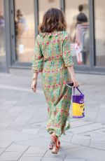 MYLEENE KLASS Arrives at Smooth Radio in London 04/04/2021