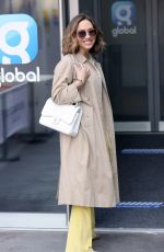 MYLEENE KLASS Arrives at Smooth Radio in London 04/24/2021
