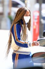 NAOMI CAMPBELL Out and About in New York 04/22/2021