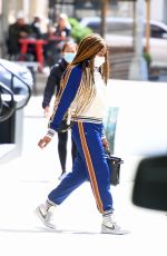 NAOMI CAMPBELL Out and About in New York 04/22/2021