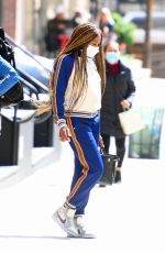 NAOMI CAMPBELL Out and About in New York 04/22/2021