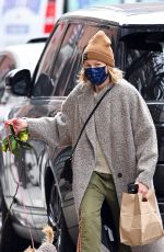 NAOMI WATTS Out with Her Dog in New York 04/02/2021
