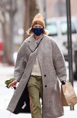 NAOMI WATTS Out with Her Dog in New York 04/02/2021
