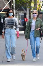 NAOMI WATTS Out with Her Dog in New York 04/28/2021